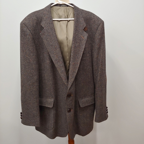 big and tall blazer with elbow patches